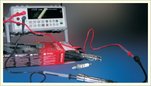 Capacitance and inductance measuring station