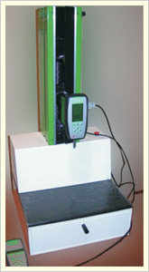 Terminal pull-off force measuring station