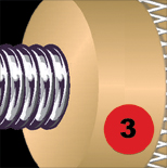 Schicht 3: Isolierschicht des SENTECH-Zündkabels